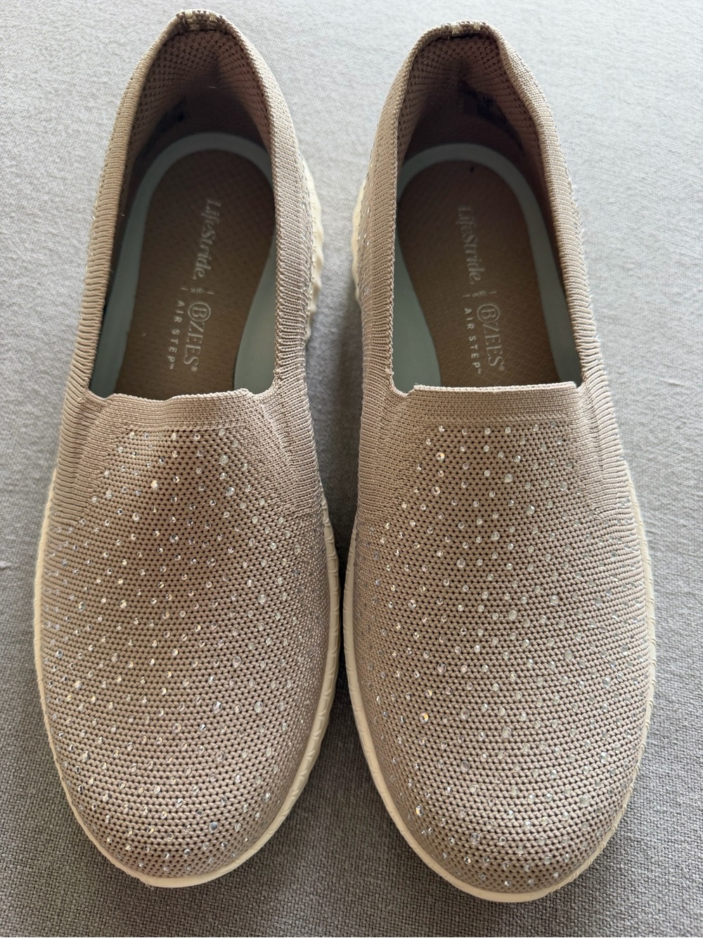 Brand New LifeStride Bzees Rhinestone SlipOn Women’s
